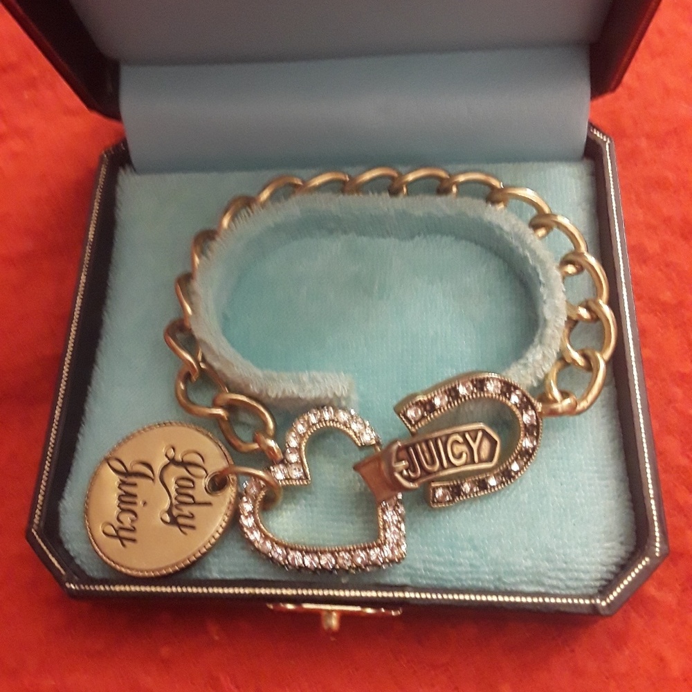 Juicy Couture charm bracelet with box